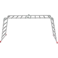 Лестница-трансформер 4x5 развальцованных ступеней ширина 800 мм NV3326 Новая высота 3326405
