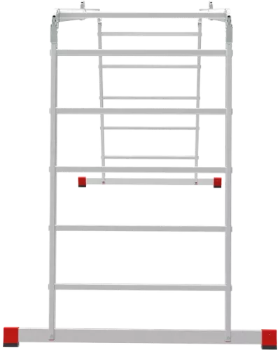 Лестница-трансформер 4x5 развальцованных ступеней ширина 800 мм NV3326 Новая высота 3326405