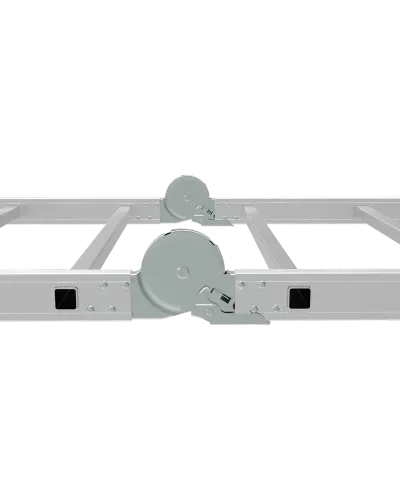 Лестница-трансформер 4x5 развальцованных ступеней ширина 800 мм NV3326 Новая высота 3326405