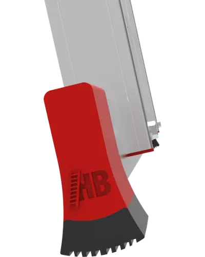 Лестница-трансформер 4x5 развальцованных ступеней ширина 800 мм NV3326 Новая высота 3326405