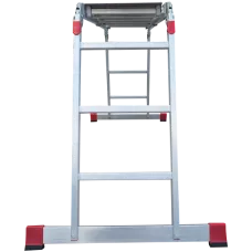 Лестница-трансформер 4x3 ступеней с помостом ширина 400 мм NV3330 Новая высота 3330403
