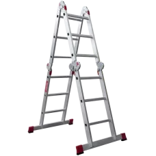 Лестница-трансформер 4x3 ступеней с помостом ширина 400 мм NV3330 Новая высота 3330403