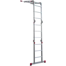 Лестница-трансформер 4x3 ступеней с помостом ширина 400 мм NV3330 Новая высота 3330403