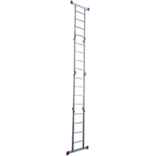 Лестница-трансформер 4x4 ступеней с помостом ширина 400 мм NV3330 Новая высота 3330404