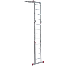 Лестница-трансформер 4x4 ступеней с помостом ширина 400 мм NV3330 Новая высота 3330404