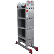 Лестница-трансформер 4x4 ступеней с помостом ширина 400 мм NV3330 Новая высота 3330404