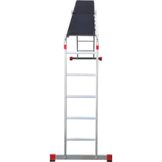 Лестница-трансформер 4x5 ступеней с помостом ширина 400 мм NV3330 Новая высота 3330405