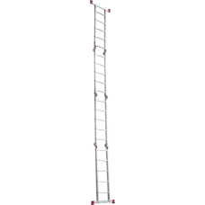 Лестница-трансформер 4x5 ступеней с помостом ширина 400 мм NV3330 Новая высота 3330405