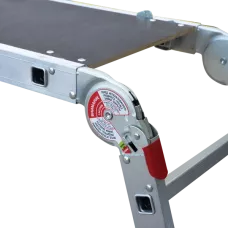 Лестница-трансформер 4x5 ступеней с помостом ширина 400 мм NV3330 Новая высота 3330405