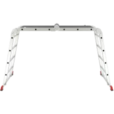 Лестница-трансформер 2х3+2х4 ступеней с помостом ширина 500 мм NV3331 Новая высота 3331234