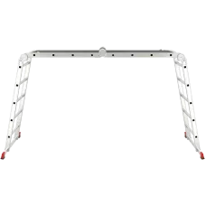 Лестница-трансформер 2х4+2х5 ступеней с помостом ширина 500 мм NV3331 Новая высота 3331245