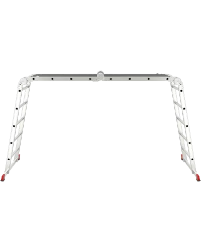 Лестница-трансформер 2х4+2х5 ступеней с помостом ширина 500 мм NV3331 Новая высота 3331245