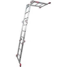 Лестница-трансформер 4x3 ступеней с помостом ширина 500 мм NV3331 Новая высота 3331403