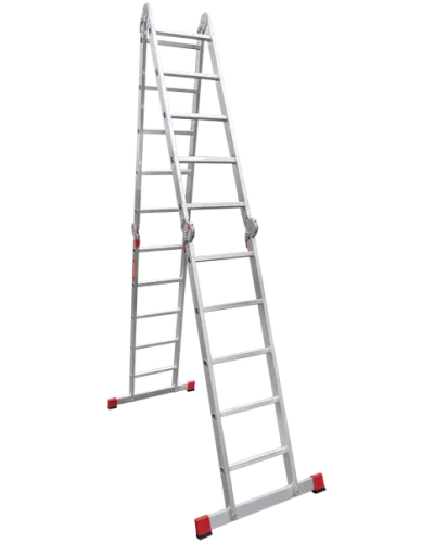 Лестница-трансформер 4x5 ступеней с помостом ширина 500 мм NV3331 Новая высота 3331405