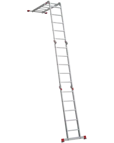 Лестница-трансформер 4x5 ступеней с помостом ширина 500 мм NV3331 Новая высота 3331405