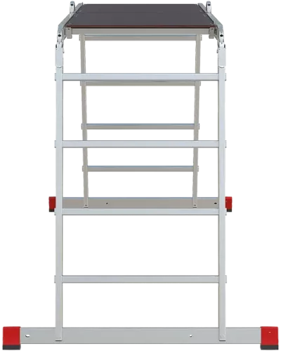 Лестница-трансформер 2х3+2х4 ступеней с помостом ширина 650 мм NV3332 Новая высота 3332234