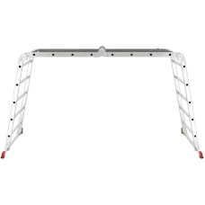 Лестница-трансформер 2х4+2х5 ступеней с помостом ширина 650 мм NV3332 Новая высота 3332245