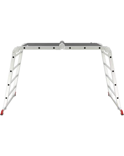 Лестница-трансформер 2х3+2х4 ступеней с помостом ширина 800 мм NV3333 Новая высота 3333234