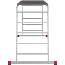 Лестница-трансформер 2х4+2х5 ступеней с помостом ширина 800 мм NV3333 Новая высота 3333245
