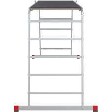 Лестница-трансформер  4x5 ступеней с помостом ширина 800 мм NV3333 Новая высота 3333405