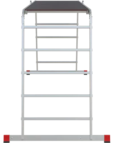 Лестница-трансформер  4x5 ступеней с помостом ширина 800 мм NV3333 Новая высота 3333405