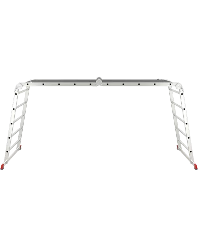 Лестница-трансформер  4x5 ступеней с помостом ширина 800 мм NV3333 Новая высота 3333405