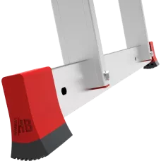 Лестница-трансформер 2х4+2х5 развальцованных ступеней с помостом ширина 800 мм NV3336 Новая высота 3336245