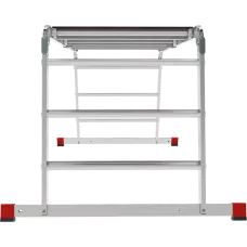 Лестница-трансформер  4x3 развальцованных ступеней с помостом ширина 800 мм NV3336 Новая высота 3336403