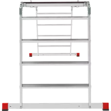 Лестница-трансформер  4x4 развальцованных ступеней с помостом ширина 800 мм NV3336 Новая высота 3336404