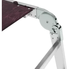 Лестница-трансформер  4x4 развальцованных ступеней с помостом ширина 800 мм NV3336 Новая высота 3336404