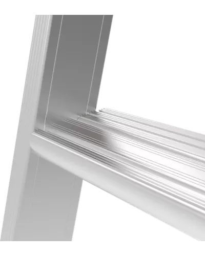 Лестница-трансформер  4x4 развальцованных ступеней с помостом ширина 800 мм NV3336 Новая высота 3336404