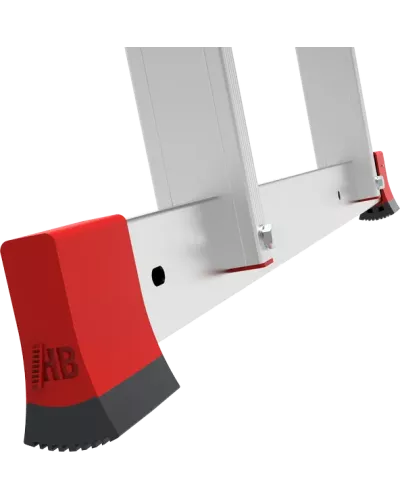 Лестница-трансформер  4x5 развальцованных ступеней с помостом ширина 800 мм NV3336 Новая высота 3336405