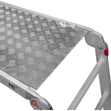 Рабочие подмости 2x4x2 ступени с алюм. помостом NV3341 Новая высота 3341242