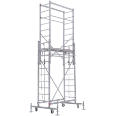 Вышка-тура профессиональная телескопическая тросовая NV3480 Новая высота 3480410