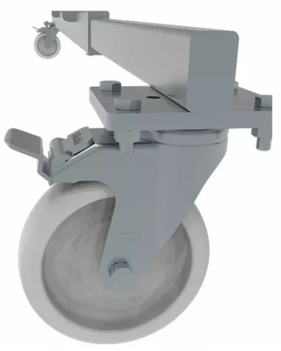 Передвижная складная лестница с площадкой NV 354 Новая высота 3540106