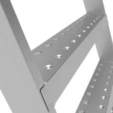 Передвижная складная лестница-стремянка с площадкой NV 354 Новая высота 3540110