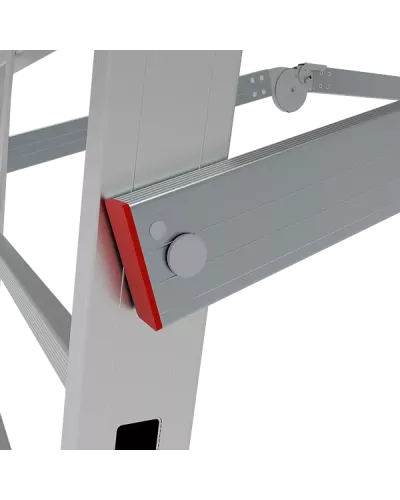 Передвижная складная лестница-стремянка с площадкой NV 354 Новая высота 3540110