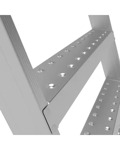 Передвижная складная лестница с площадкой NV 354 Новая высота 3540111