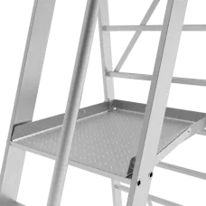 Передвижная складная лестница-стремянка с платформой 7 ступеней NV3541 Новая высота 3541107