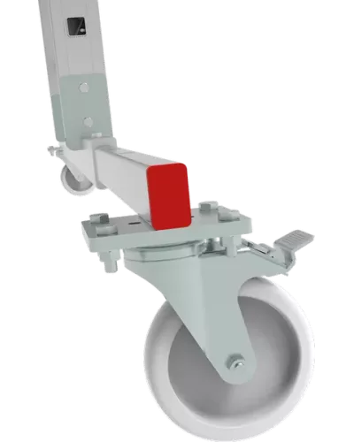 Передвижная складная лестница-стремянка с платформой 7 ступеней NV3541 Новая высота 3541107