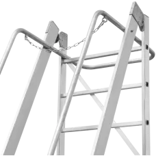 Передвижная складная лестница-стремянка с платформой 8 ступеней NV3541 Новая высота 3541108