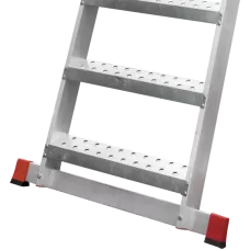 Передвижная складная лестница-стремянка с платформой 8 ступеней NV3541 Новая высота 3541108