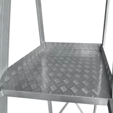 Передвижная складная лестница-стремянка с платформой 8 ступеней NV3541 Новая высота 3541108