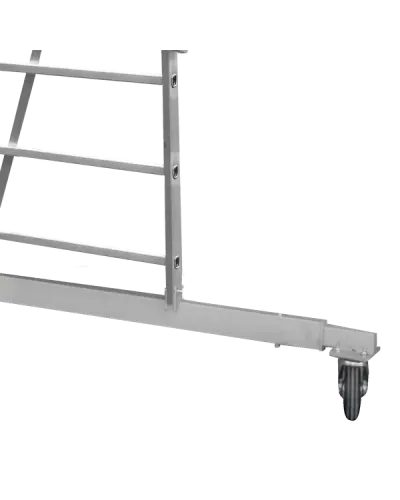 Передвижная складная лестница-стремянка с платформой 8 ступеней NV3541 Новая высота 3541108