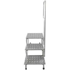 Подставка монтажная профессиональная с 3 широкими ступенями 240 мм и поручнем NV3711 Новая высота 3711103