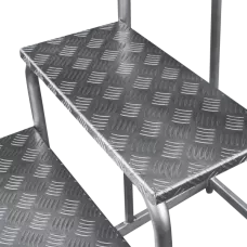 Подставка монтажная профессиональная с 4 широкими ступенями 240 мм и поручнем NV3711 Новая высота 3711104