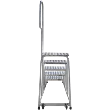 Подставка монтажная профессиональная с 5 широкими ступенями 240 мм и поручнем NV3711 Новая высота 3711105