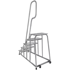 Подставка монтажная профессиональная с 5 широкими ступенями 240 мм и поручнем NV3711 Новая высота 3711105