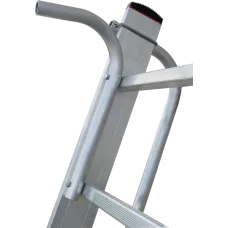 Лестница односекционная 21 ступеней с зацепами и поручнями NV 5216 Новая высота 5216121