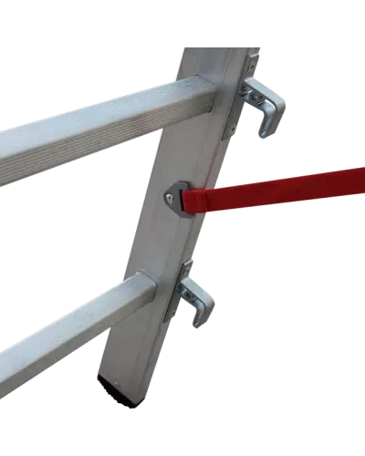 Лестница алюминиевая трёхсекционная NV 523  3x9 ступеней Новая высота 5230309